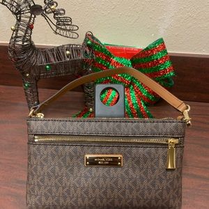 Michael Kors Large Logo Wristlet